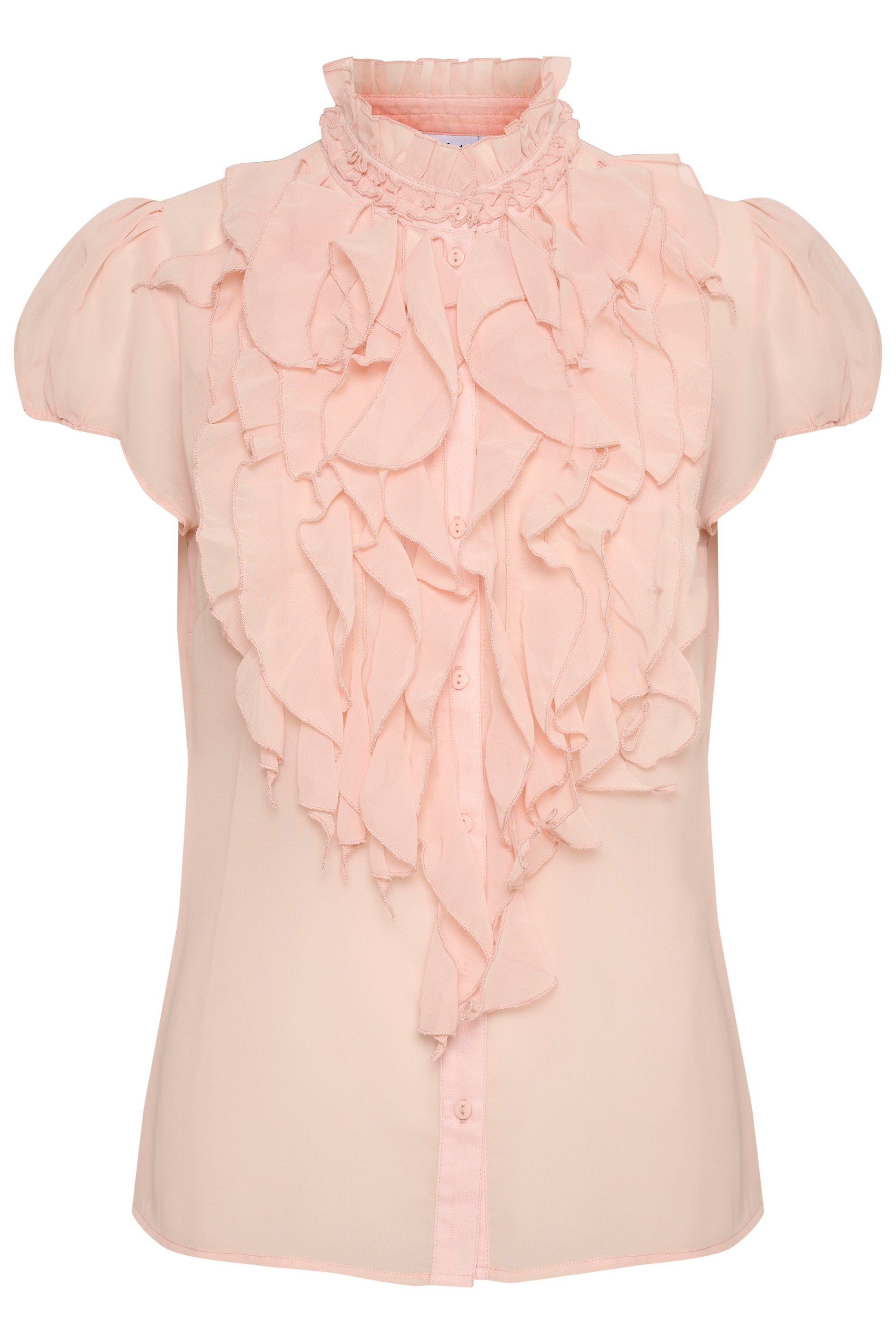 Saint Tropez Blusentop LillySZ SS Shirt Peach Whip