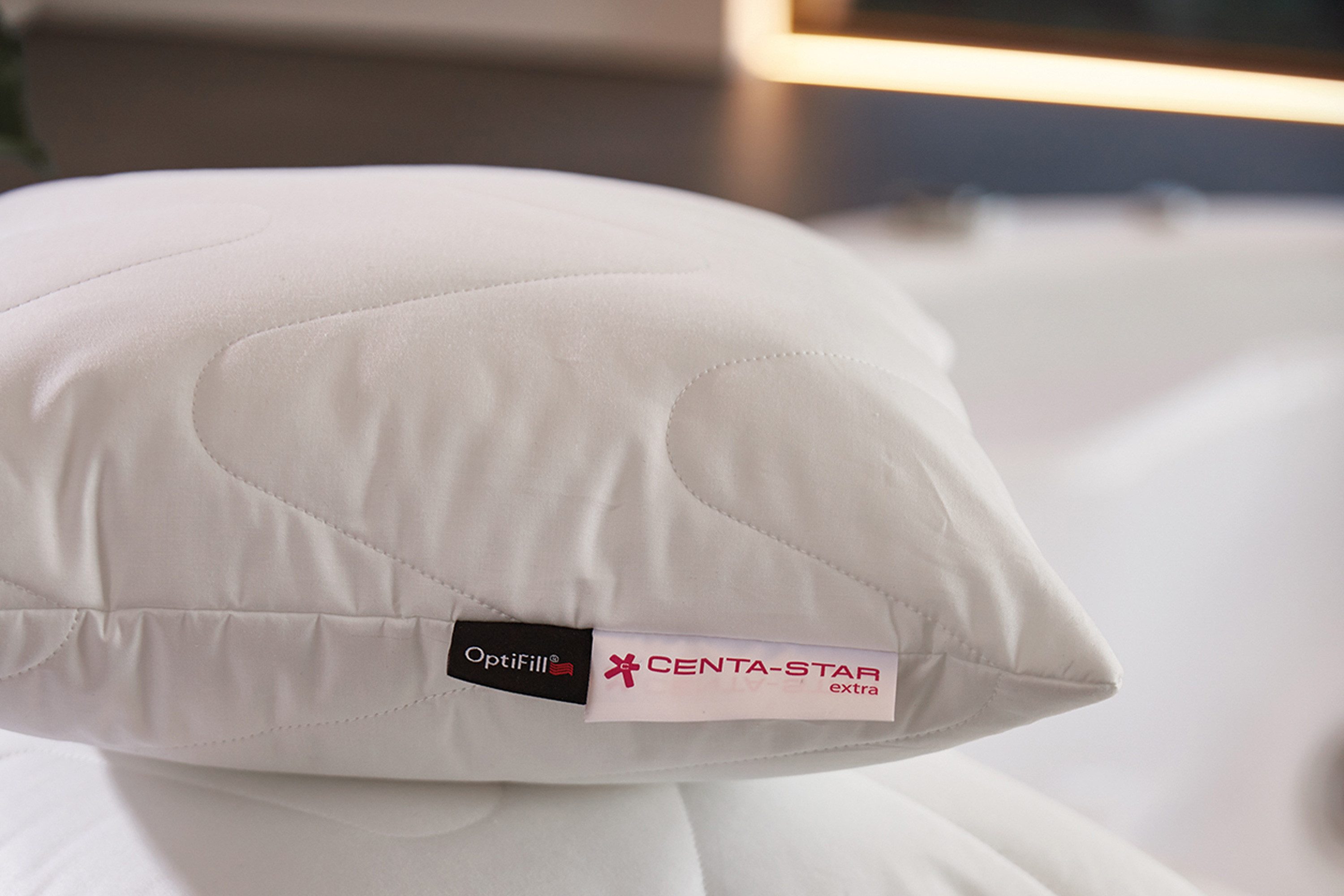 Centa-Star Kopfkissen, Bezug: KunstfaserChemiefaser/Polyester (PES), Naturf günstig online kaufen