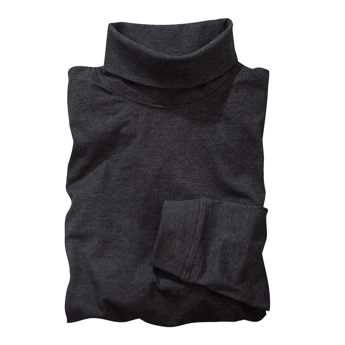 redfield Rollkragenshirt Redfield XXL Rollkragen-Langarmshirt anthrazit günstig online kaufen