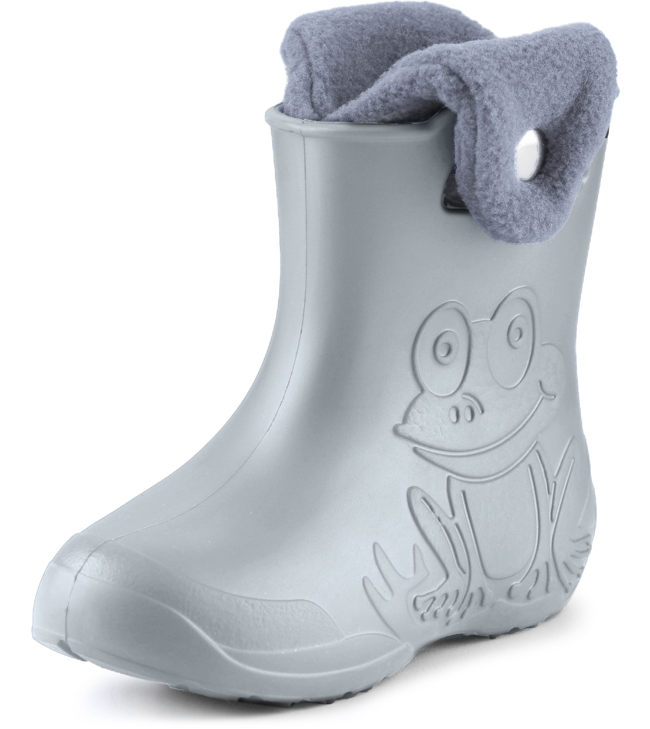Ladeheid EVA Regenschuhe mit herausnehmbares Innenfutter LA-CA-04 Gummistiefel Kinder gefüttert und federleicht
