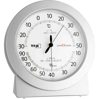 TFA Dostmann Hygrometer TFA es Präzisions-Thermo-Hygrometer