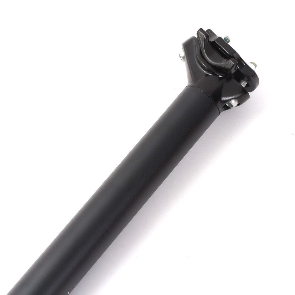 KHEbikes Sattelstütze KHE Patentsattelstange 31,6 mm x 350 mm – Aluminium, verstellbar