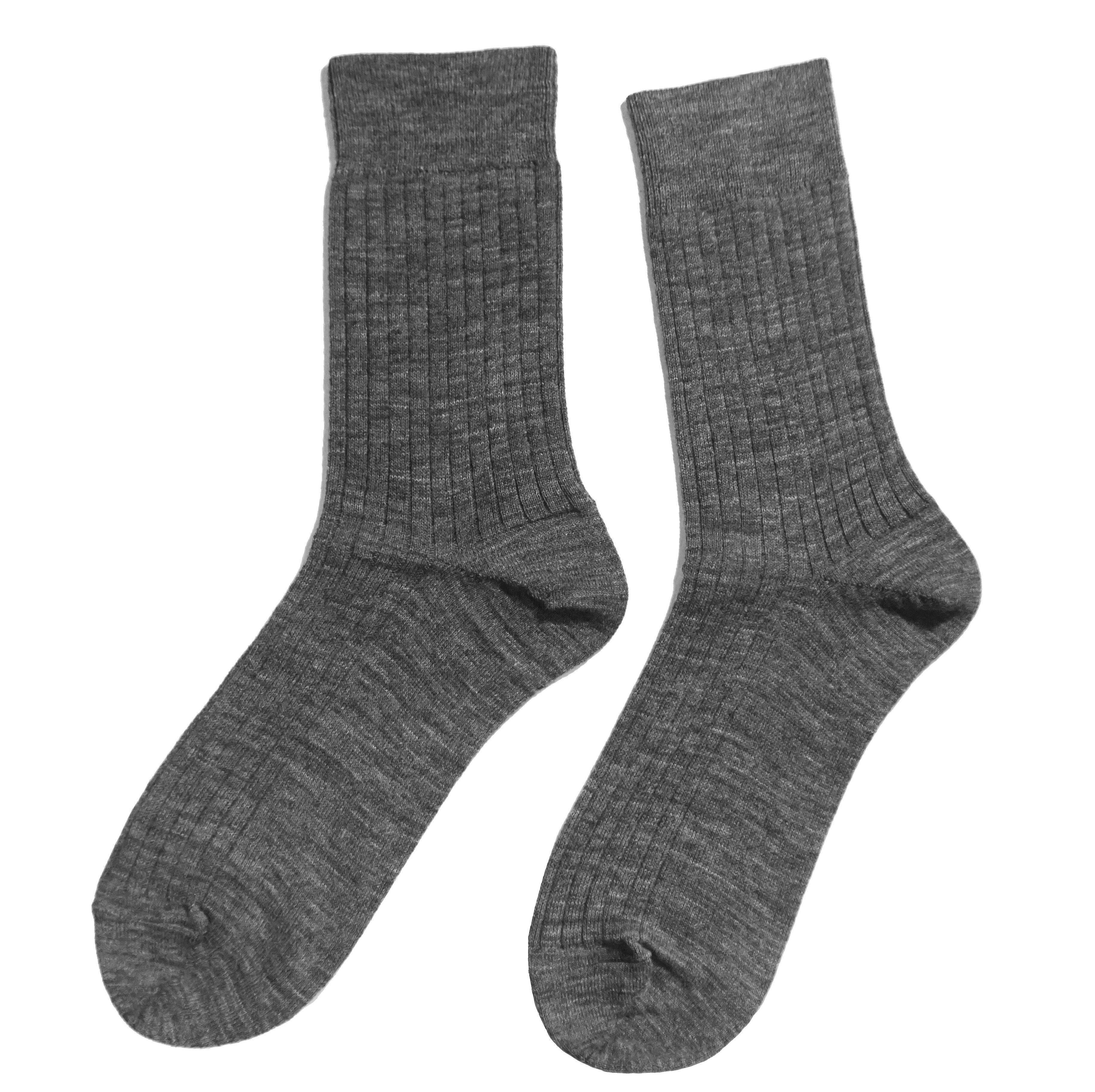 Wäsche/Bademode Socken WERI SPEZIALS Strumpfhersteller GmbH Socken Herren Socken 5:2 Rippe aus Wolle