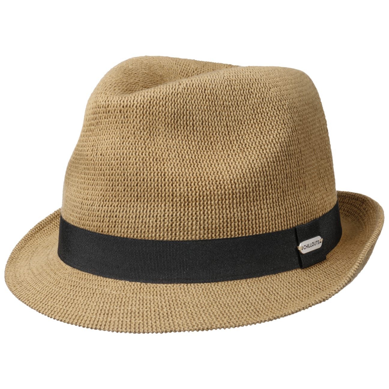 chillouts Sonnenhut (1-St) Sommerhut mit Ripsband