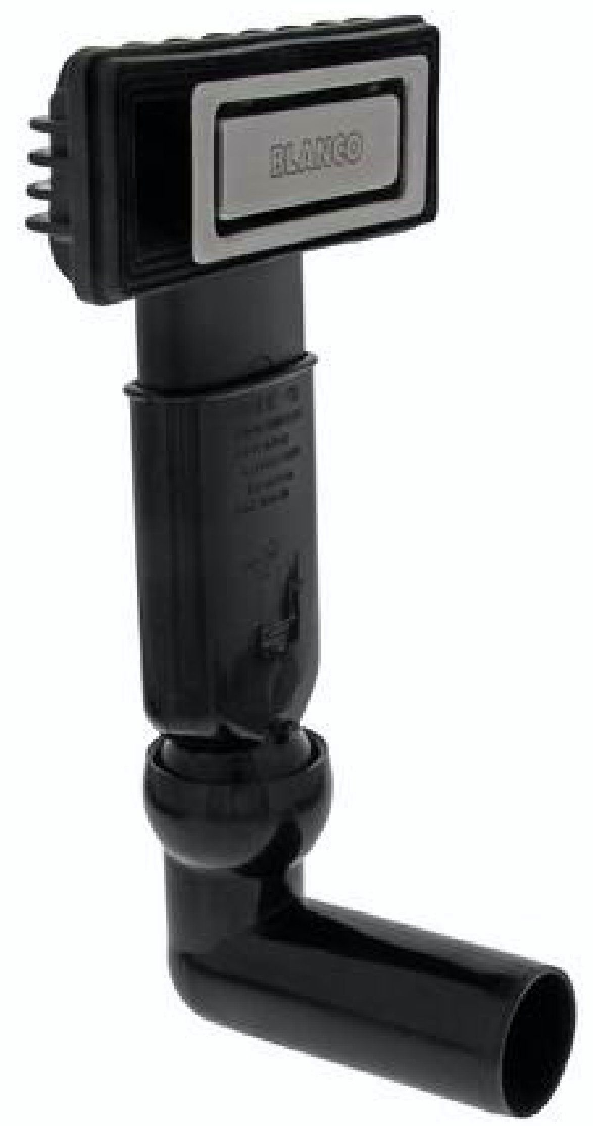 Blanco Einbauspüle Blanco ÜBERLAUF C-OVERFLOW® RECHTECKIG LÄNGE = 84 MM SCHWARZ