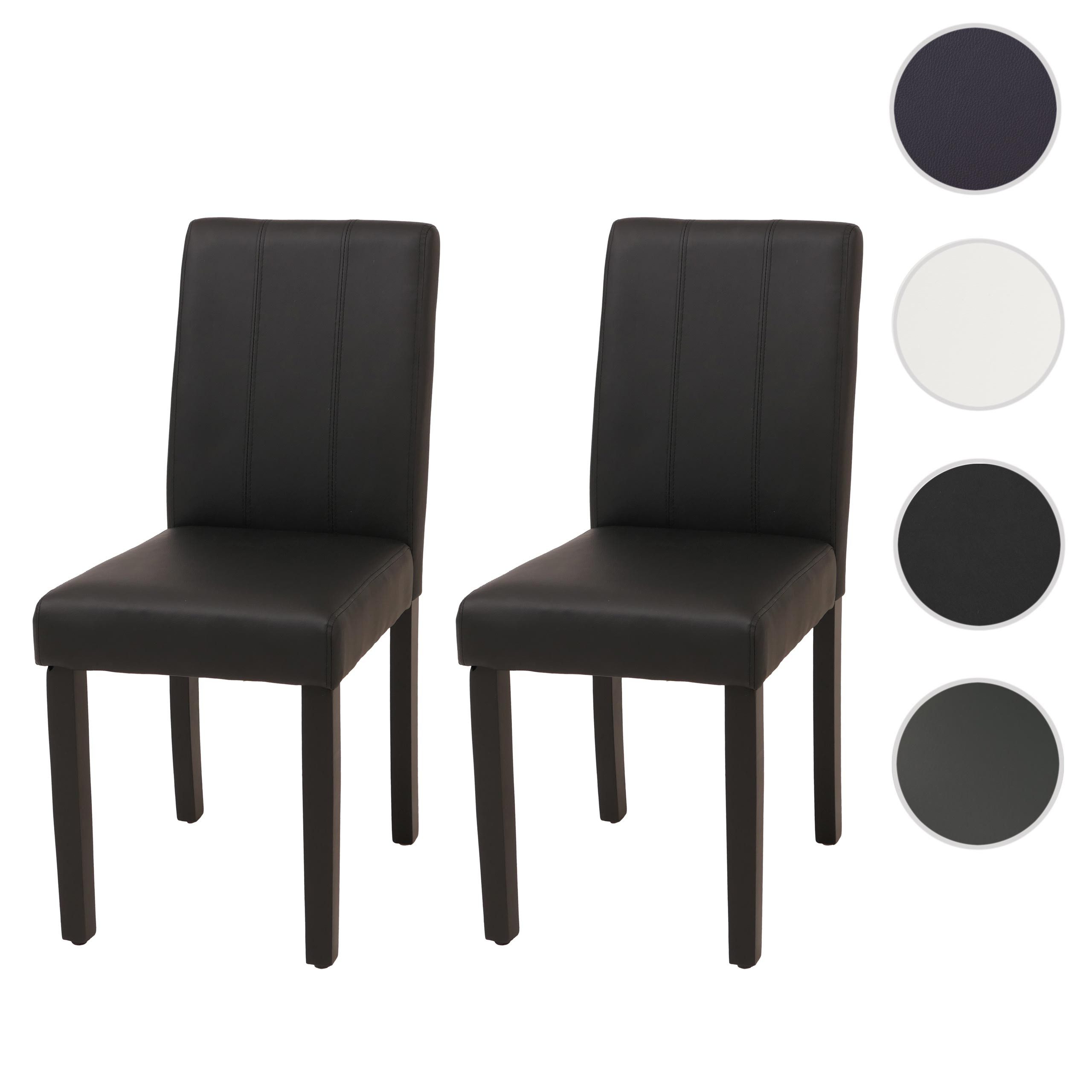 MCW Esszimmerstuhl MCW-O65d (2er), Inklusive Fußbodenschoner, günstig online kaufen