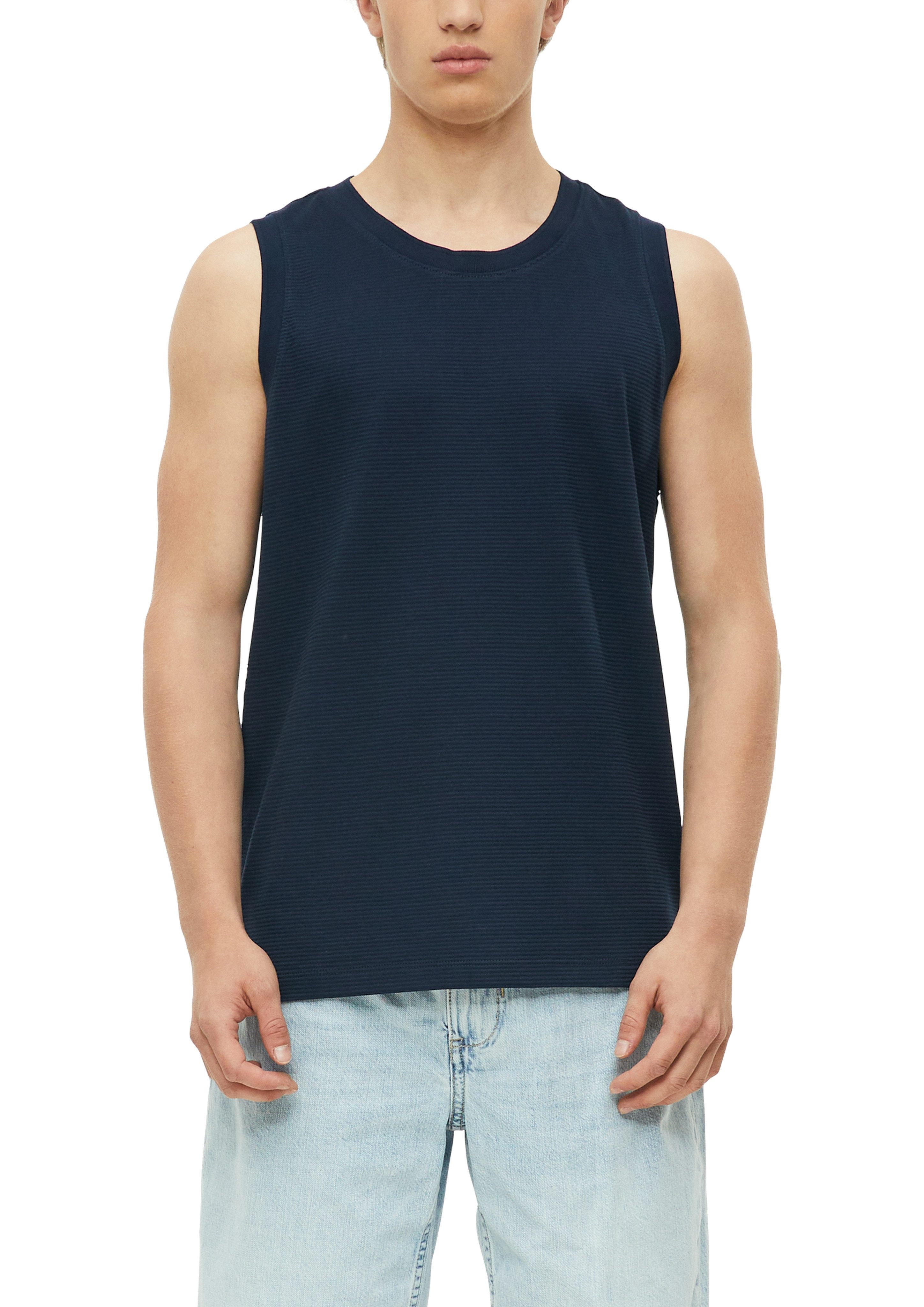 s.Oliver Tanktop Sommertop in feiner Streifen-Optik