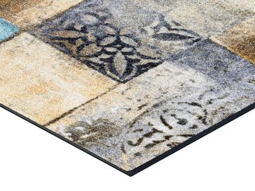 Fußmatte Tilea, wash+dry by Kleen-Tex, rechteckig, Höhe: 7 mm, Schmutzfangmatte, rutschhemmend, In- und Outdoor geeignet, waschbar