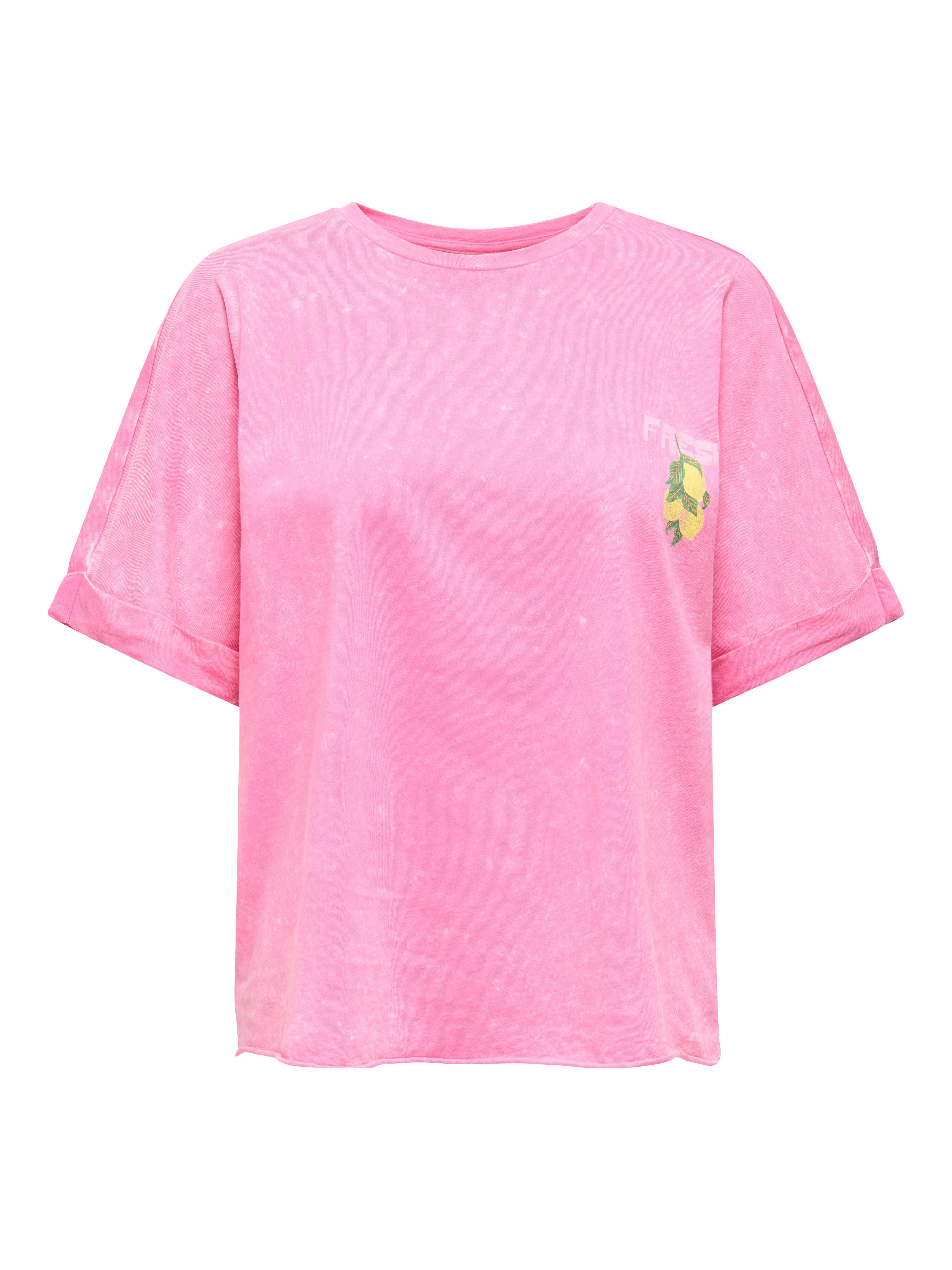 ONLY Kurzarmshirt ONLMINNA LIFE S/S PRINT TOP CS JRS mit Print auf der Vord günstig online kaufen