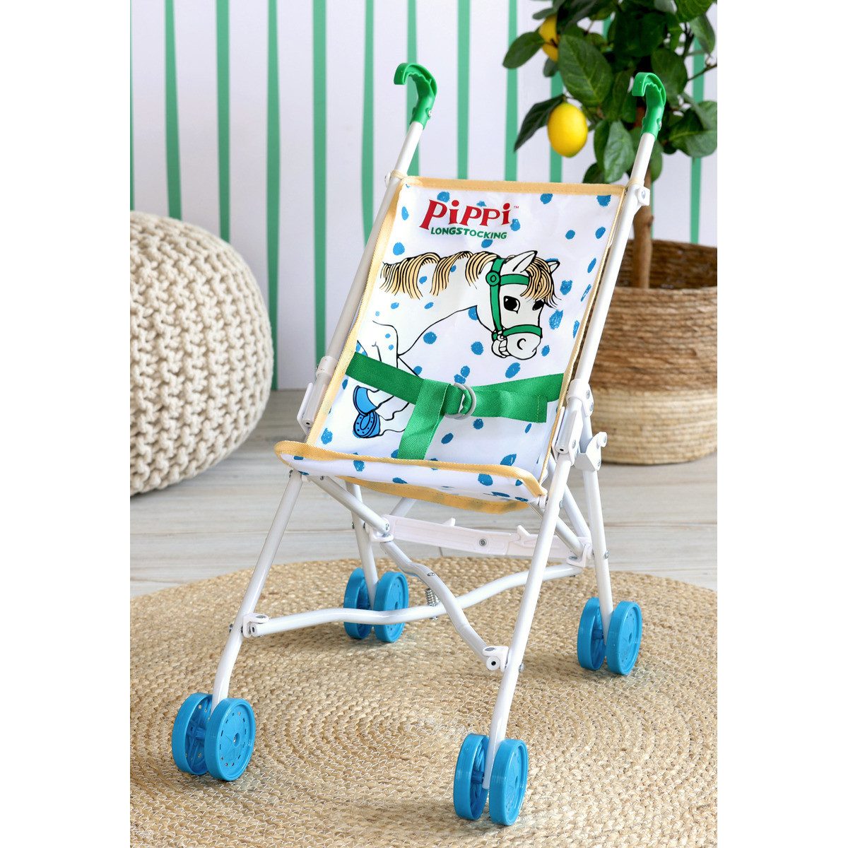 Pippi Langstrumpf Puppenwagen Kleiner Onkel Mädchen, (1-tlg) – Bild 4 von 5