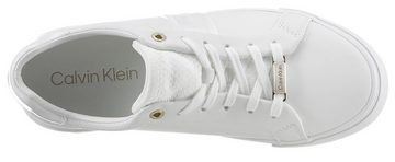 Calvin Klein LOW PROFILE VULC LACE UP Sneaker in monochromem Look, Freizeitschuh, Halbschuh, Schnürschuh