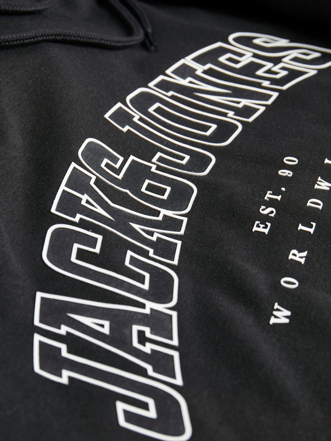 Jack & Jones Kapuzensweatshirt JJECALEB VARSITY SWEAT HOOD NOOS