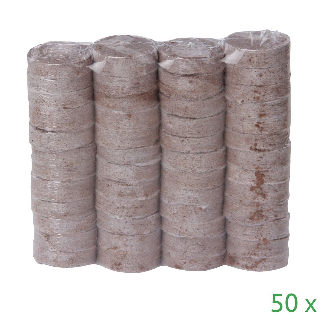 yourGEAR Anzucht- und Kräutererde yourGEAR 50 Coco Disc Plus Kokos Quelltabletten mit Hülle Anzucht ohne Pikieren Kokoserde Blumenerde ungedüngt torffrei – Bild 3 von 5