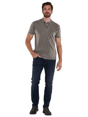 Engbers T-Shirt Henley-Shirt uni