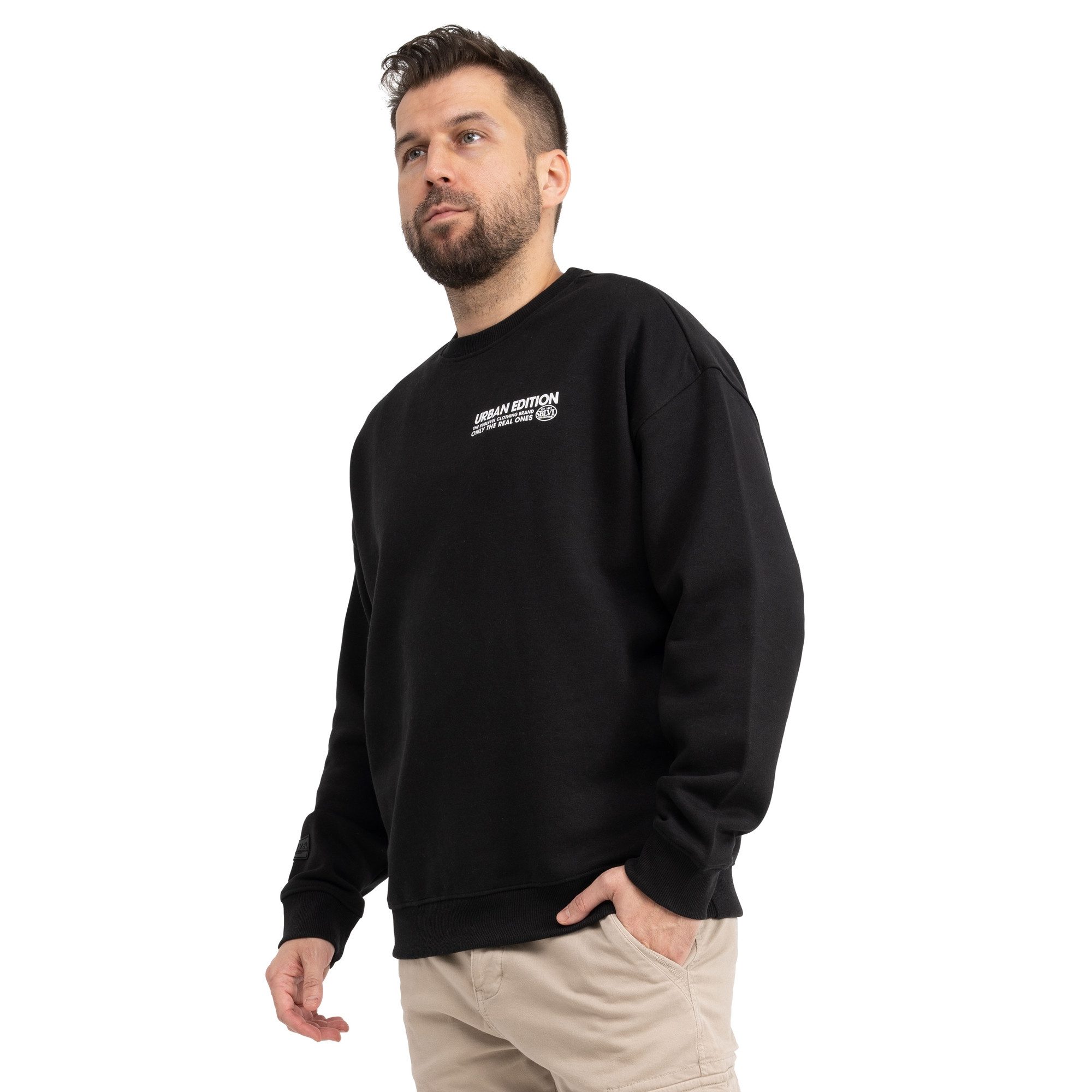 SUBLEVEL Sweatshirt Pullover Herren Sweater Sweatshirt günstig online kaufen