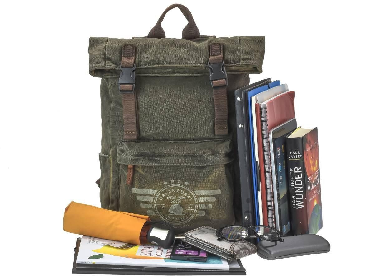 Greenburry Tagesrucksack "Aviator" Explorer No1 Canvas günstig online kaufen