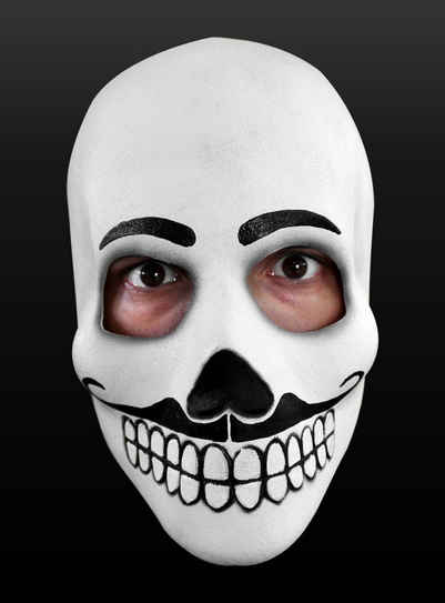Ghoulish Productions Verkleidungsmaske Tag der Toten-Maske Fandango Halloween Maske