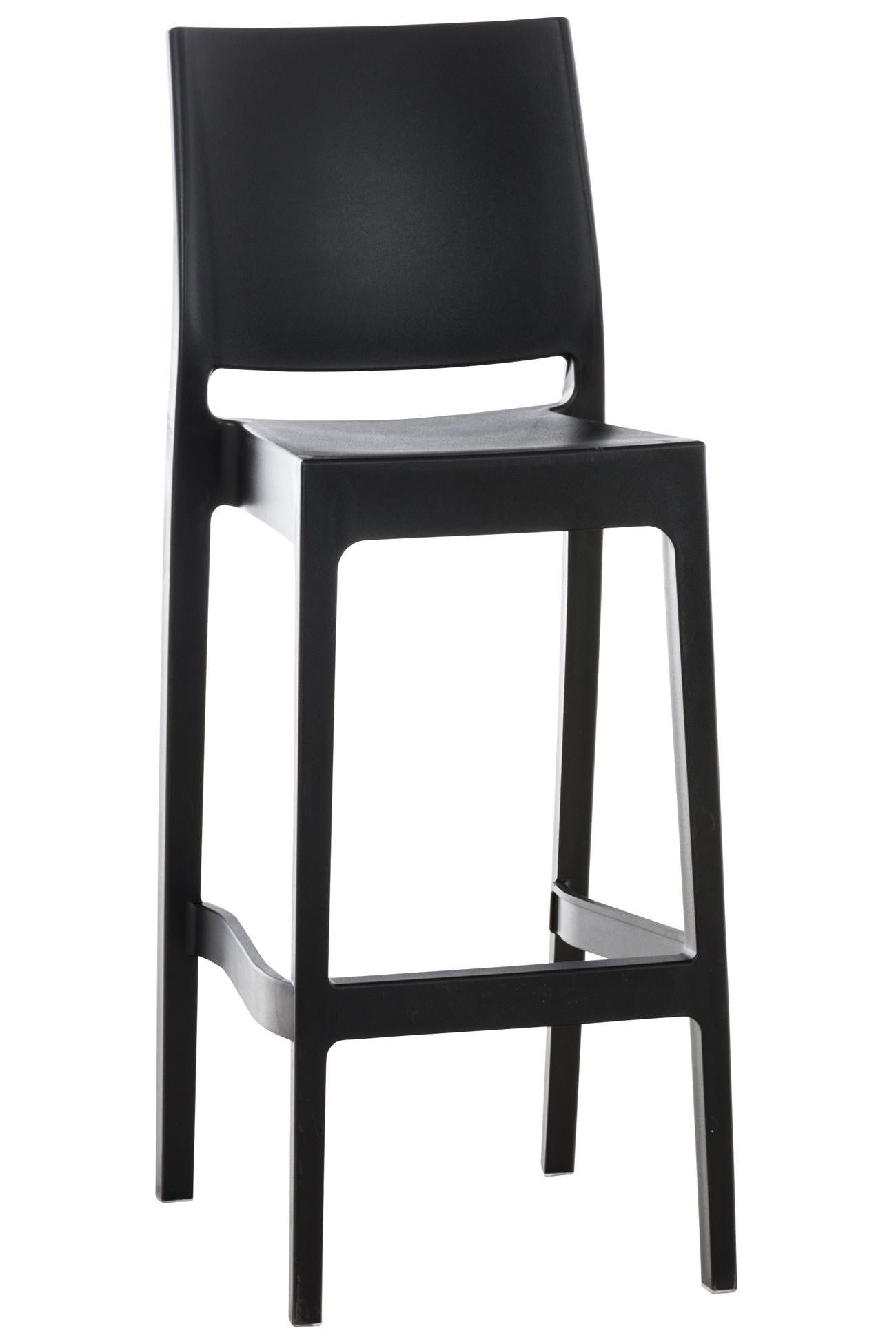 CLP Barhocker Maya (1er), Outdoor, aus hochwertigem Kunststoff, stapelbar