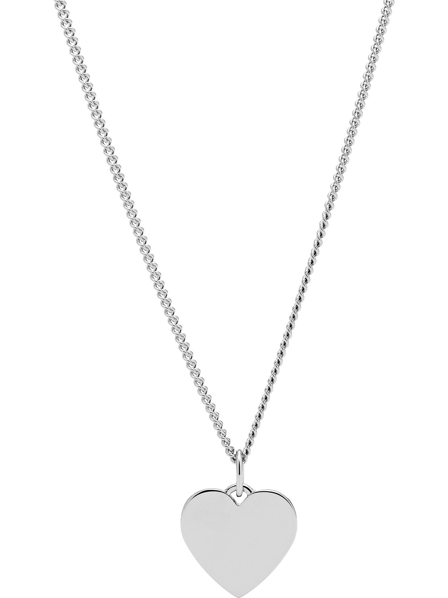 Fossil Collier Fossil Damen-Kette Edelstahl Herz günstig online kaufen