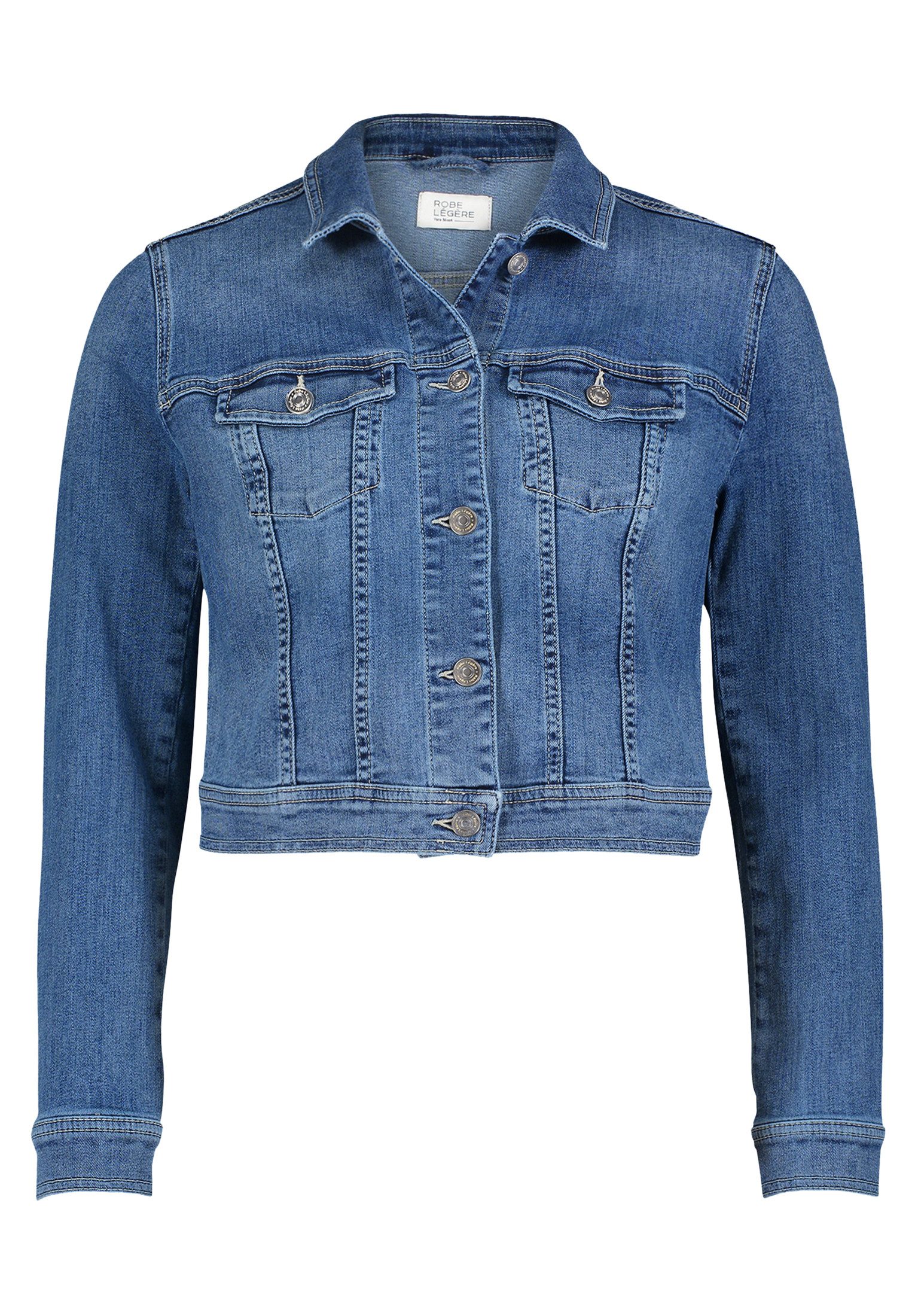 Vera Mont Jeansjacke Damen mit Waschung günstig online kaufen