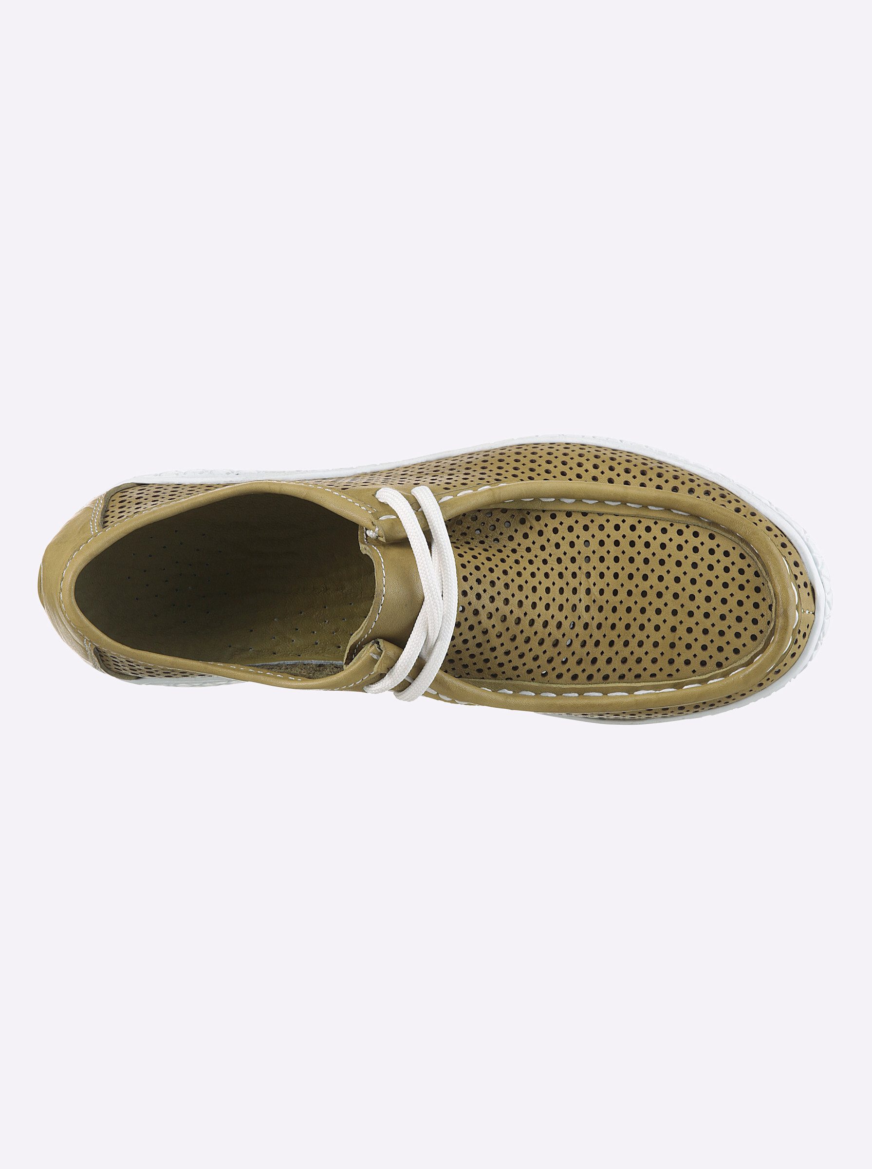 Gemini Schnürschuh Sneaker weiche Polsterung, Wechselfußbett