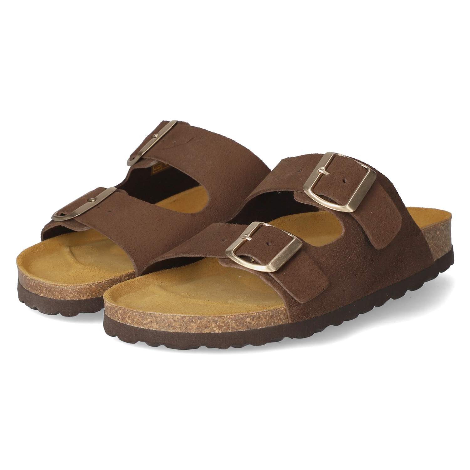 Beliana 0014/5005/89 Tango Castana Damen Rauleder brown Pantolette