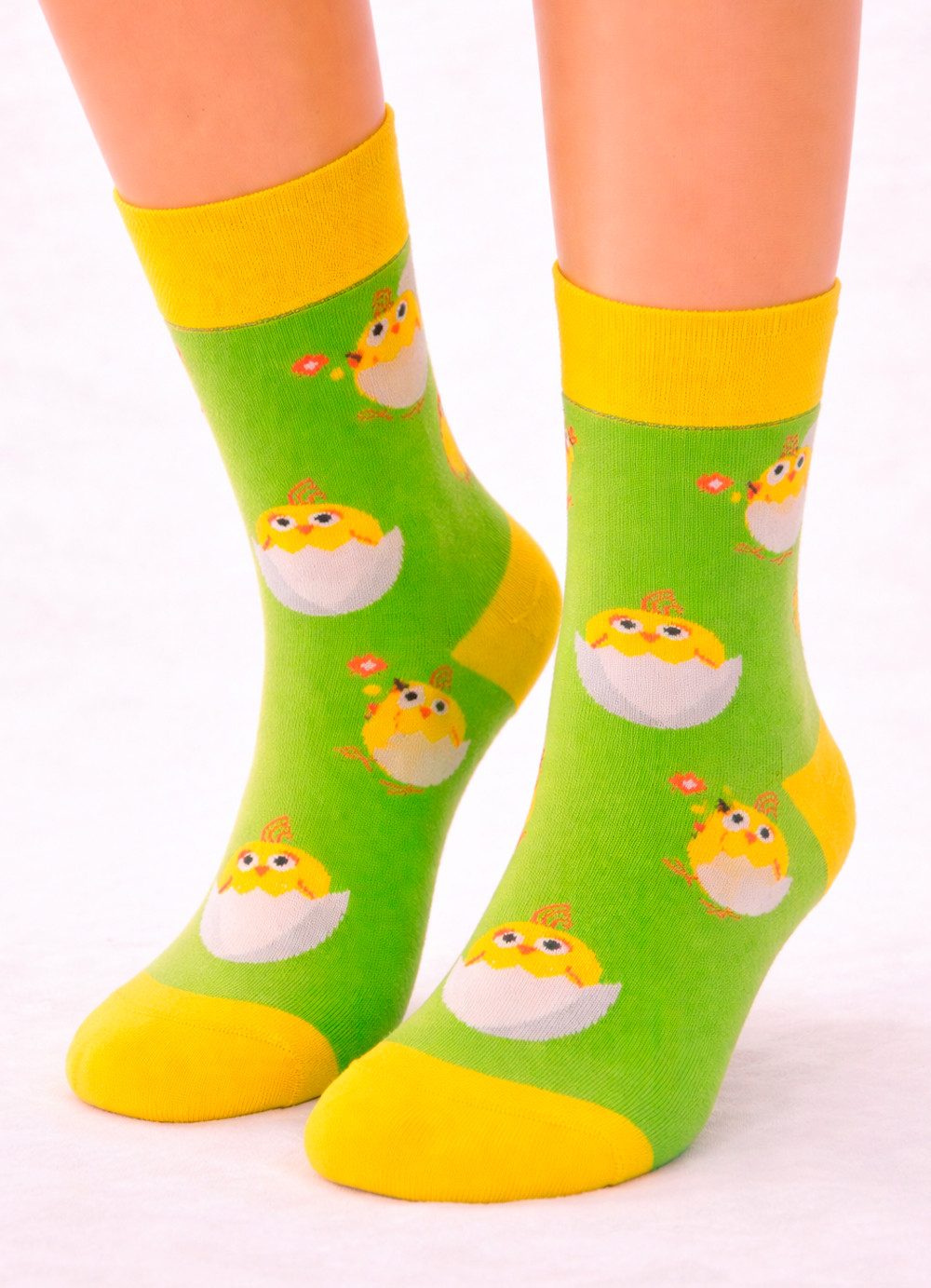 Martinex Socken Socks bunte Strümpfe Themensocken für Ostern mit Hasen 34 35 36 37 38 39 40 41 42 43 44 45, für Ostern, Valentinstag, Alltag