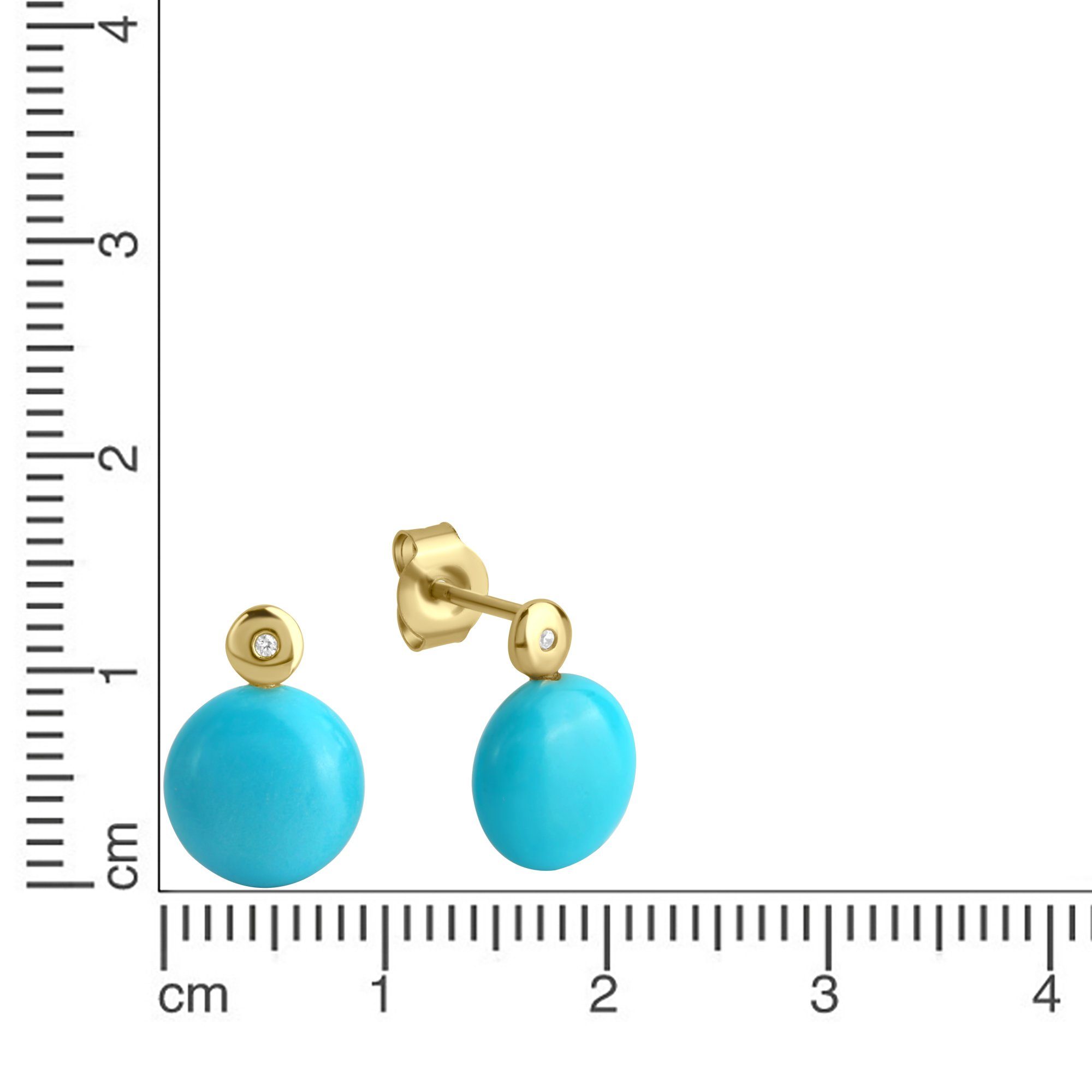 Jamelli Ohrstecker 925/- Sterling Silber Paar