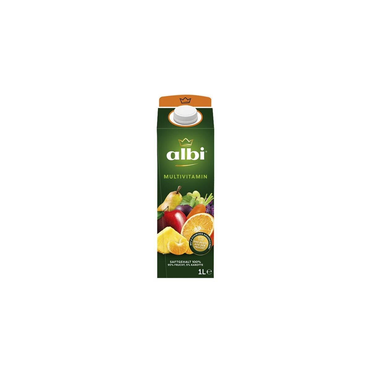 albi® Saft Multivitamin, 6x 1 Liter, Fruchtsaft