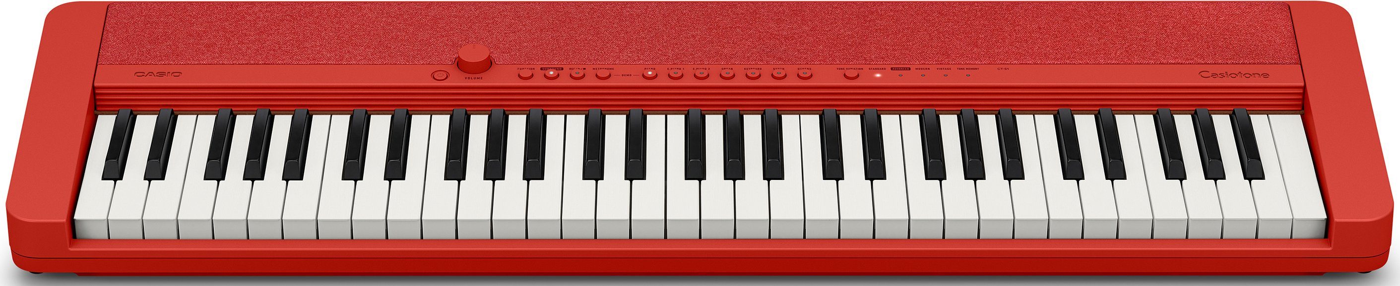 CT-S1RDSP, ideal Home-Keyboard CASIO und Klanggourmets Piano-Keyboard, für Piano-Einsteiger