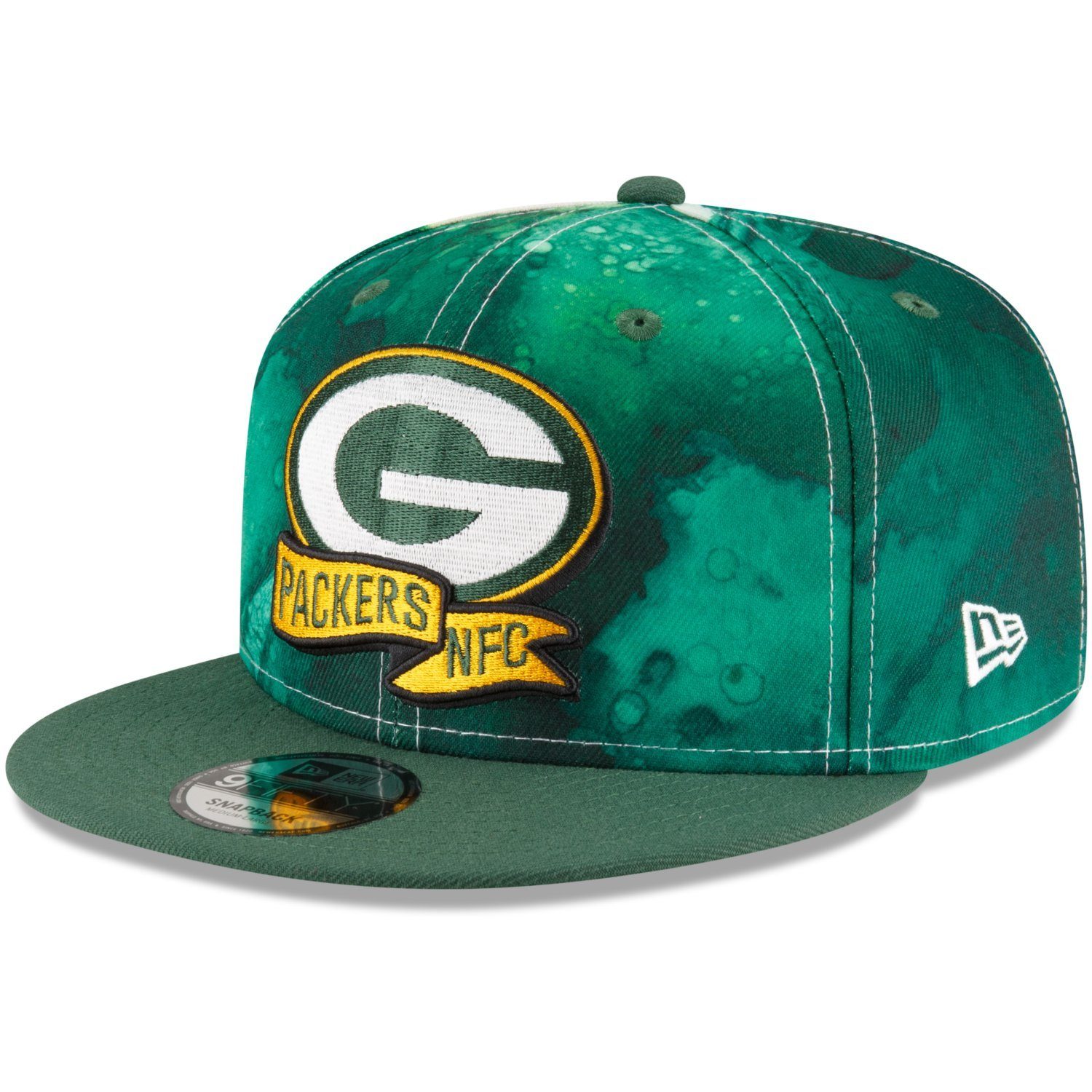 grün Era Bay Green New Sideline Snapback 9Fifty Packers Cap