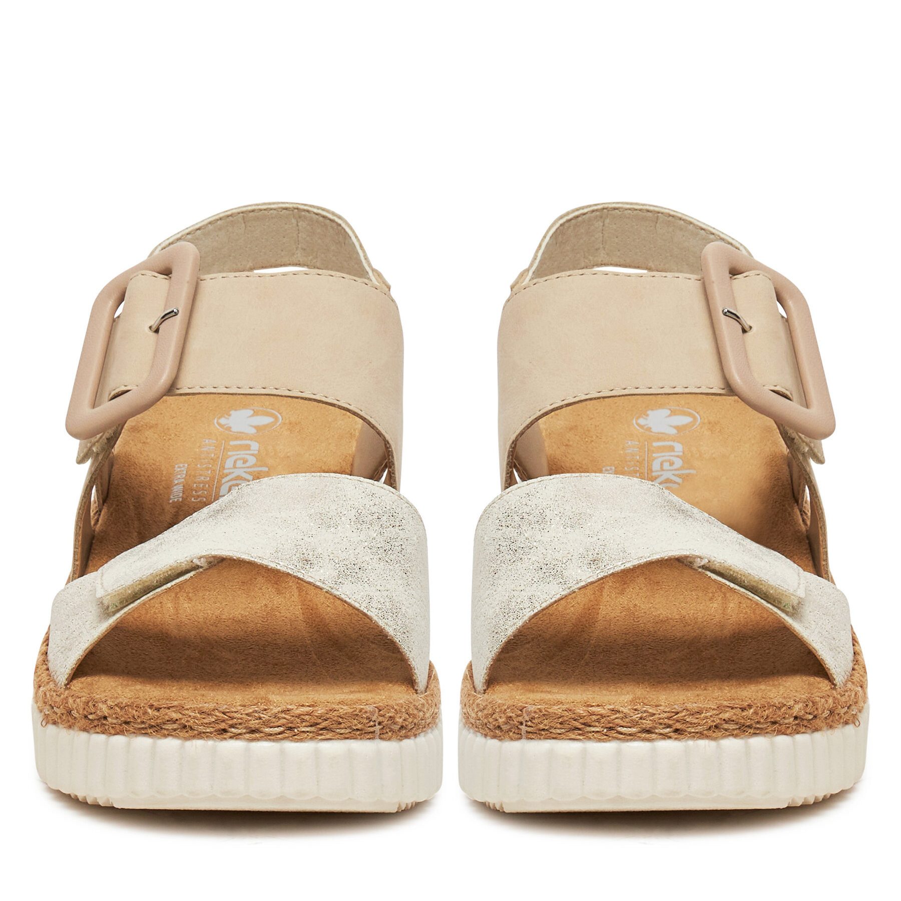 Rieker Rieker Damen-Sandalen Beige 69260-60 Sandale