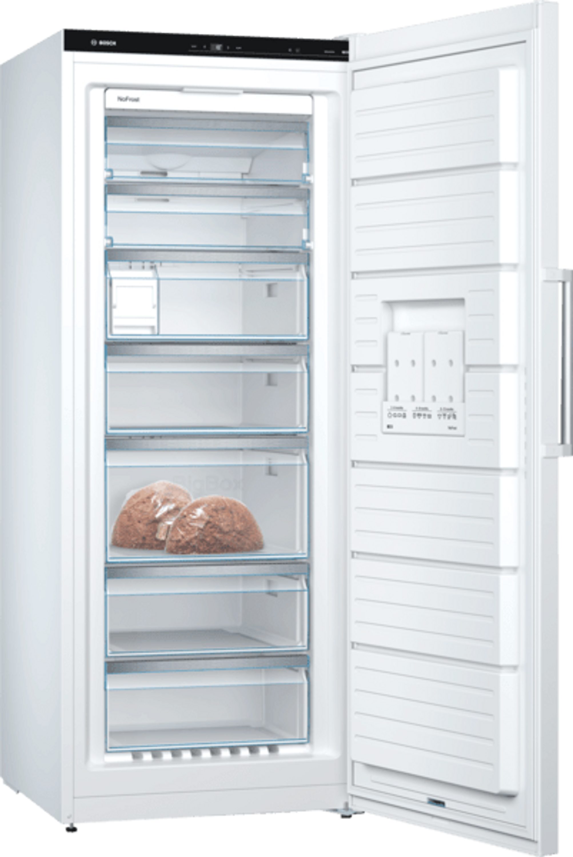 BOSCH Gefrierschrank GSN54AWDV, 176 cm hoch, 70 cm breit, BigBox, NoFrost, VarioZone