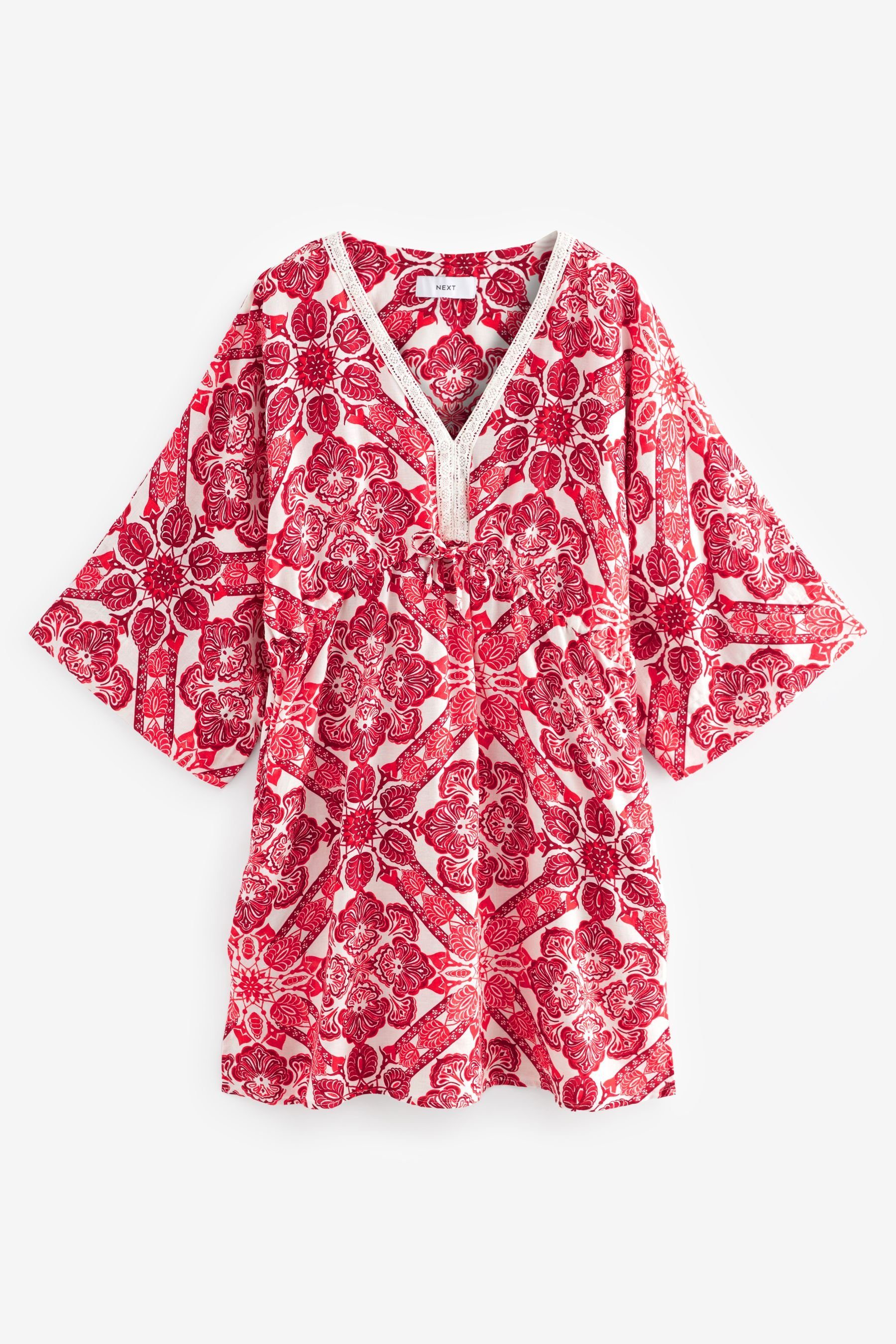 Next Minikleid Kaftan-Minikleid – Kurzgröße (1-tlg) günstig online kaufen