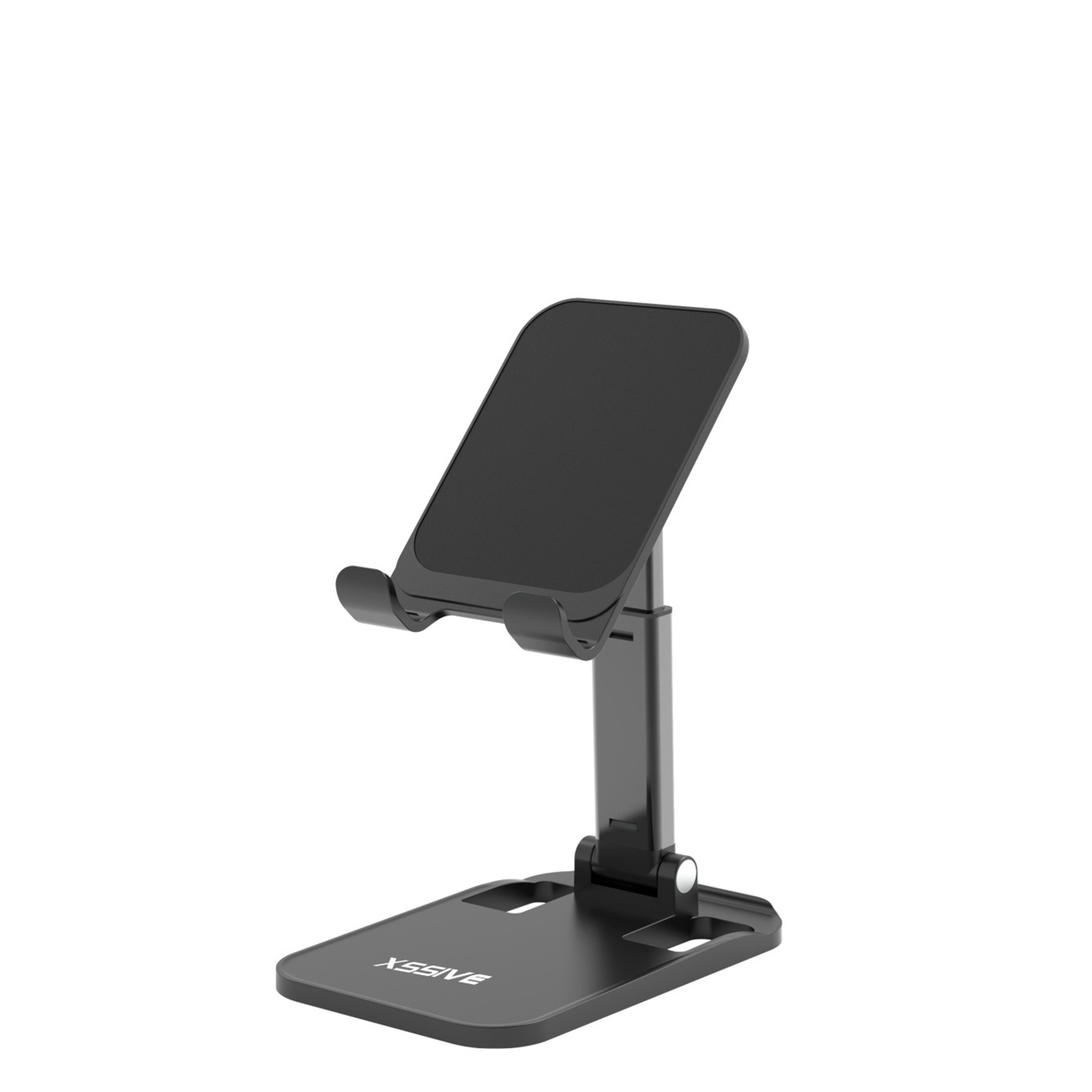 Xssive Tischhalterung ausfahrbar Universal Ständer Tablet Halter Schwarz Smartphone-Halterung