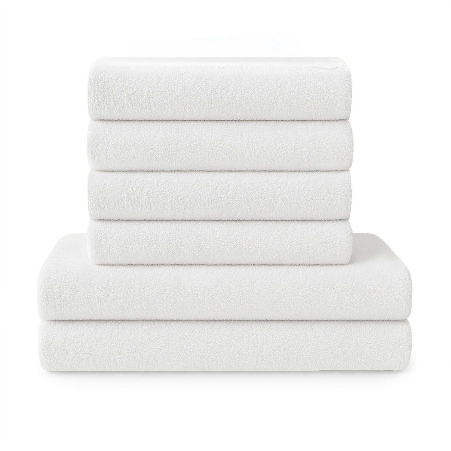 Blumtal Handtuch Set Premium 4 oder 6-TLG. Frottier Set - 100% Baumwolle, Frottee (Set, 6-St), Oeko-TEX Zertifiziert