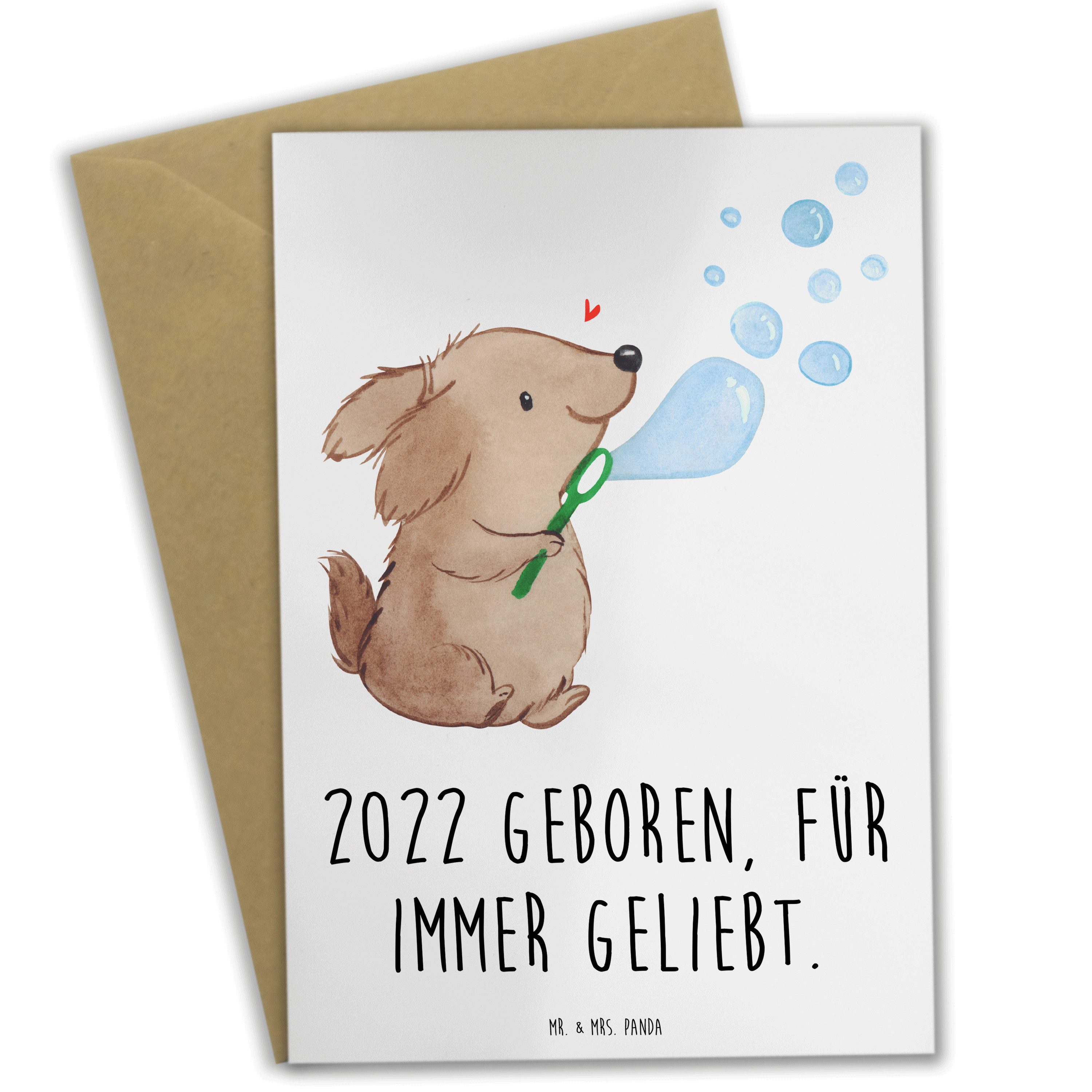 Grußkarte 2022 Geburtstag Lieblingskind - Weiß - Geschenk, unvergängliche Bindu
