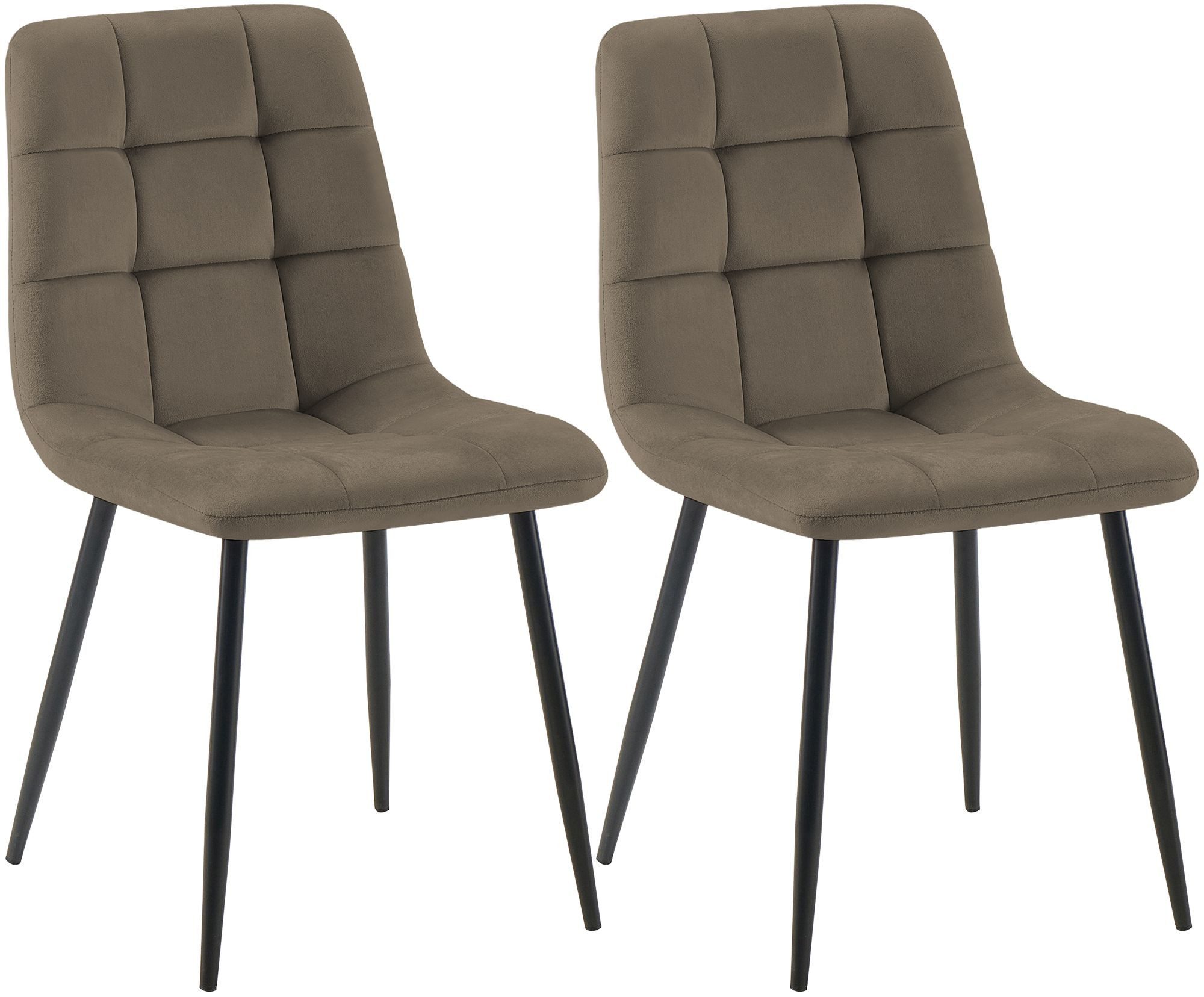 CLP Esszimmerstuhl Tilde (2er Set), mit Rückenlehnen, bis 150 kg