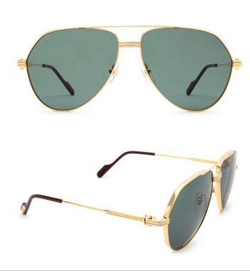 Cartier Sonnenbrille CARTIER EYEWEAR Aviator-Frame CT0303S Sonnenbrille Sunglasses Glasses