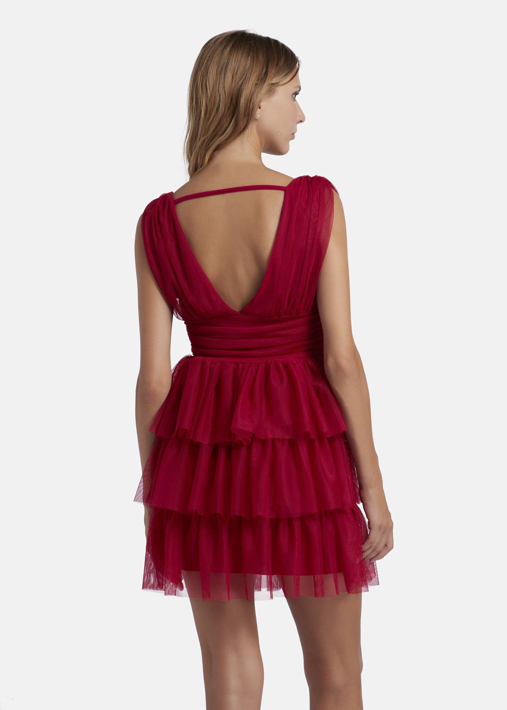 Nicowa Cocktailkleid STELLOWA (1-tlg) mit Volants