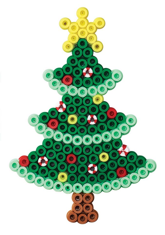 Thumbnail - Dan Import Bügelperlen Hama Bügelperlen midi Weihnachtsbaum 450 Stück Blister