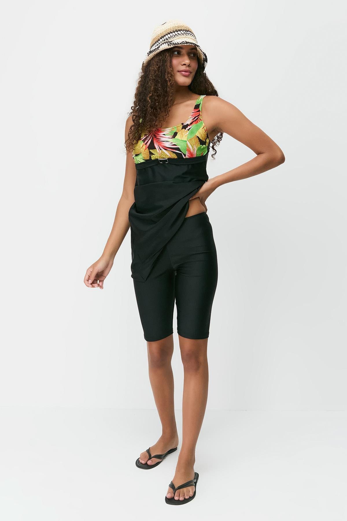 C&CITY Badehose Stretch-Kleid Badeanzug 7758 günstig online kaufen