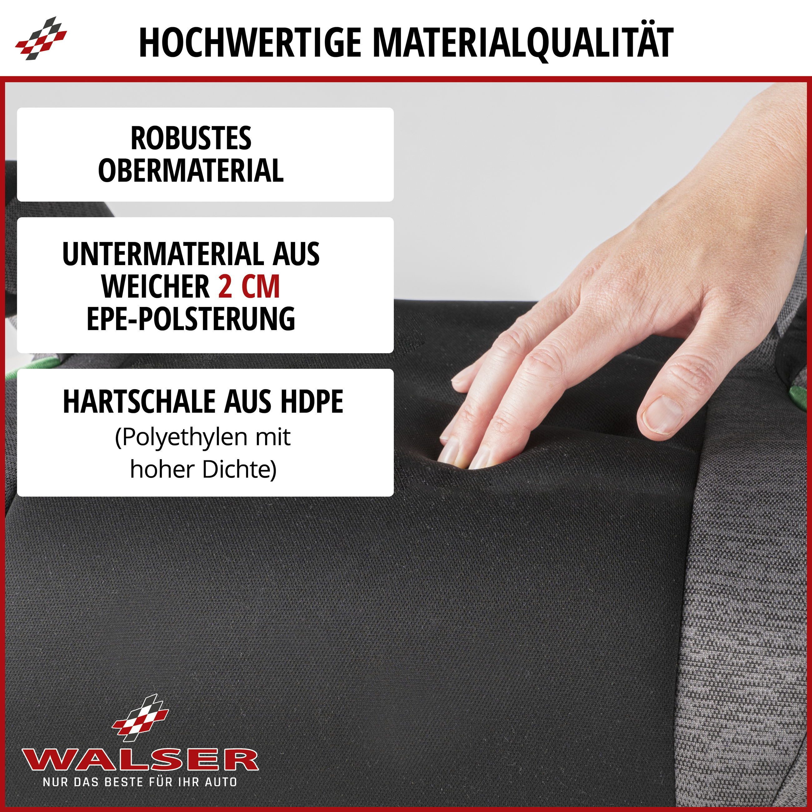CarComfort Autokindersitz Kindersitz HDPE Raffi Isofix, ab: ab 4 Jahre, bis: - 10 Jahren, (1 Stück, 1-tlg) – Bild 3 von 5