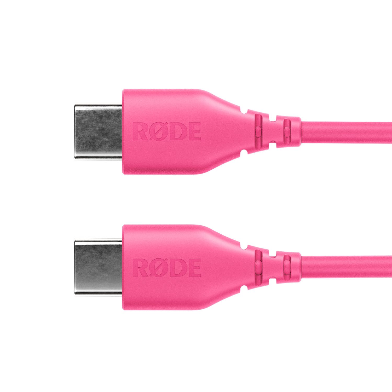 RØDE Rode USB-Kabel SC22-P USB-C auf USB-C Kabel 30cm Pink USB-Kabel, USB-C, auf USB-C (30 cm), Hochwertig und gut abgeschirmt