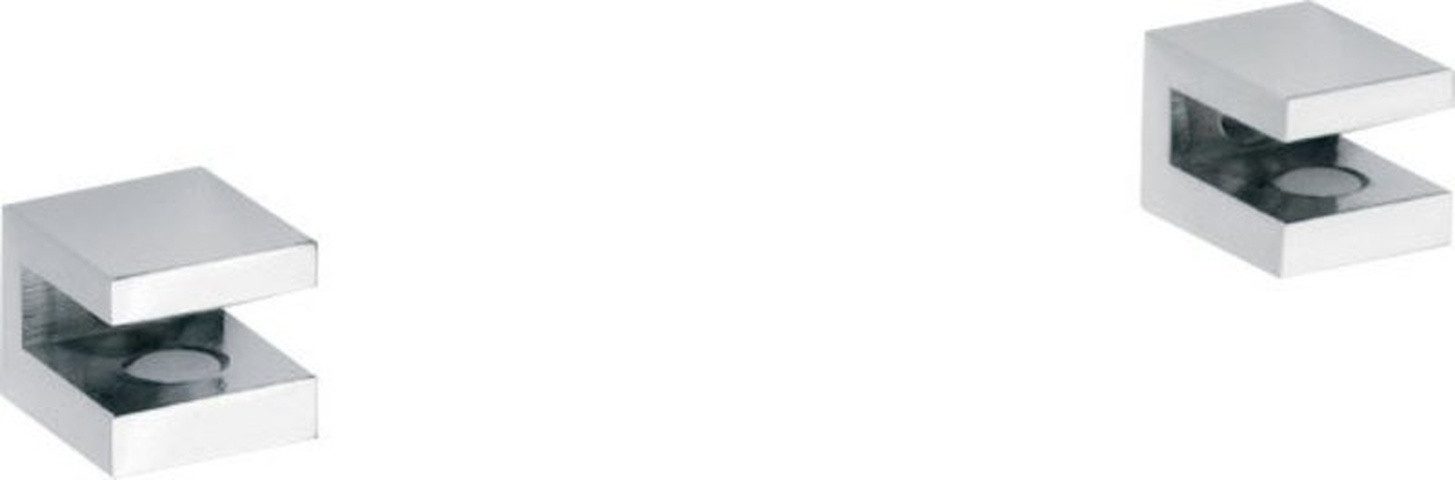 Sapho Ablageregal ASOFFI Ablagehalterung Paar 8mm, Chrom, Sapho-XJ018