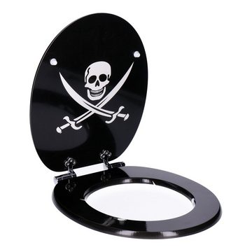 TP WC-Sitz Pirate Black
