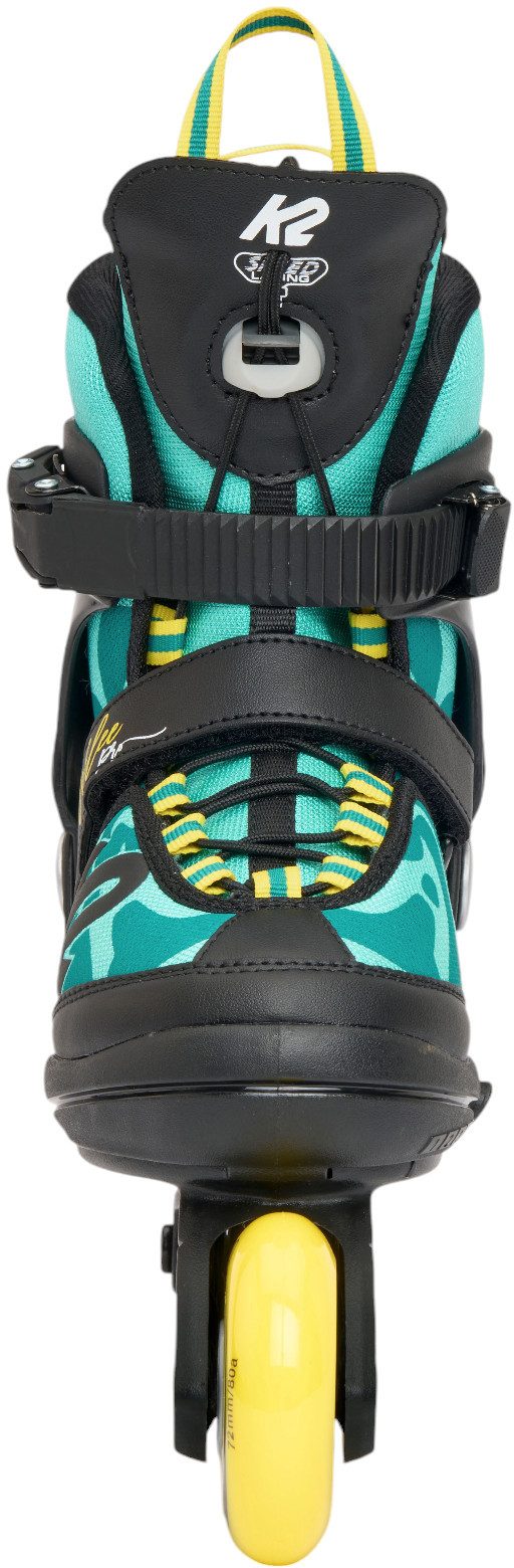 K2 Inlineskates K2 MARLEE PRO PACK Kinder Inline Skate green/yellow inkl. Schonerset