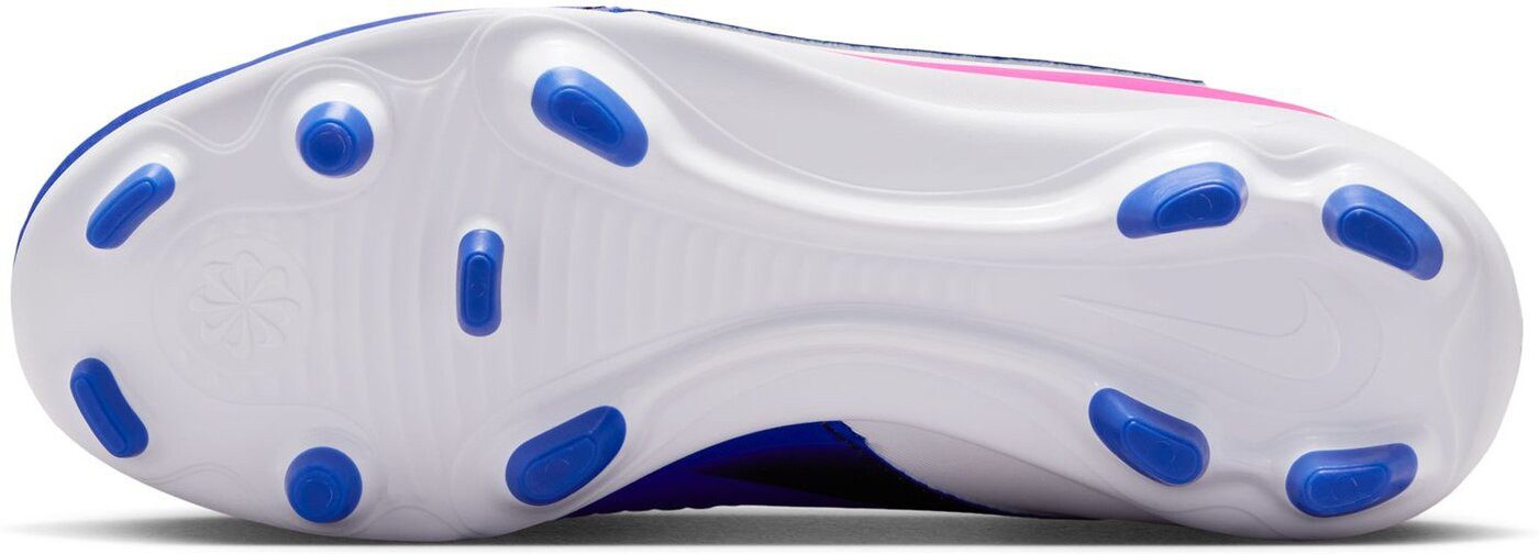 Nike JR PHANTOM 6 LOW CLUB FG/MG RACER BLUE/PINK BLAST-WHITE Fußballschuh