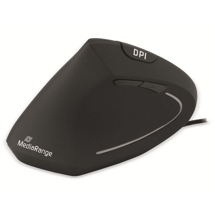 Mediarange Mediarange USB-Maus MROS231 6 Tasten für Maus