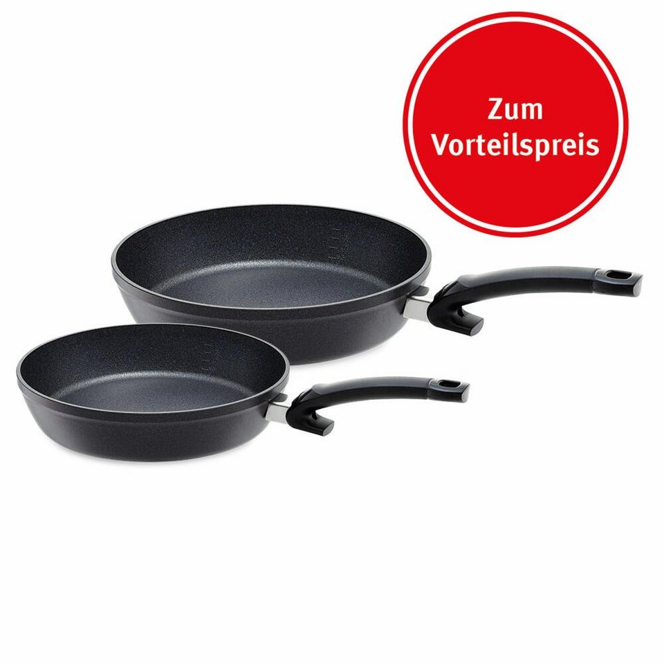 Comfort Aluminium (Set, 2-tlg) Adamant 24 Pfannen-Set 28 Fissler + cm,